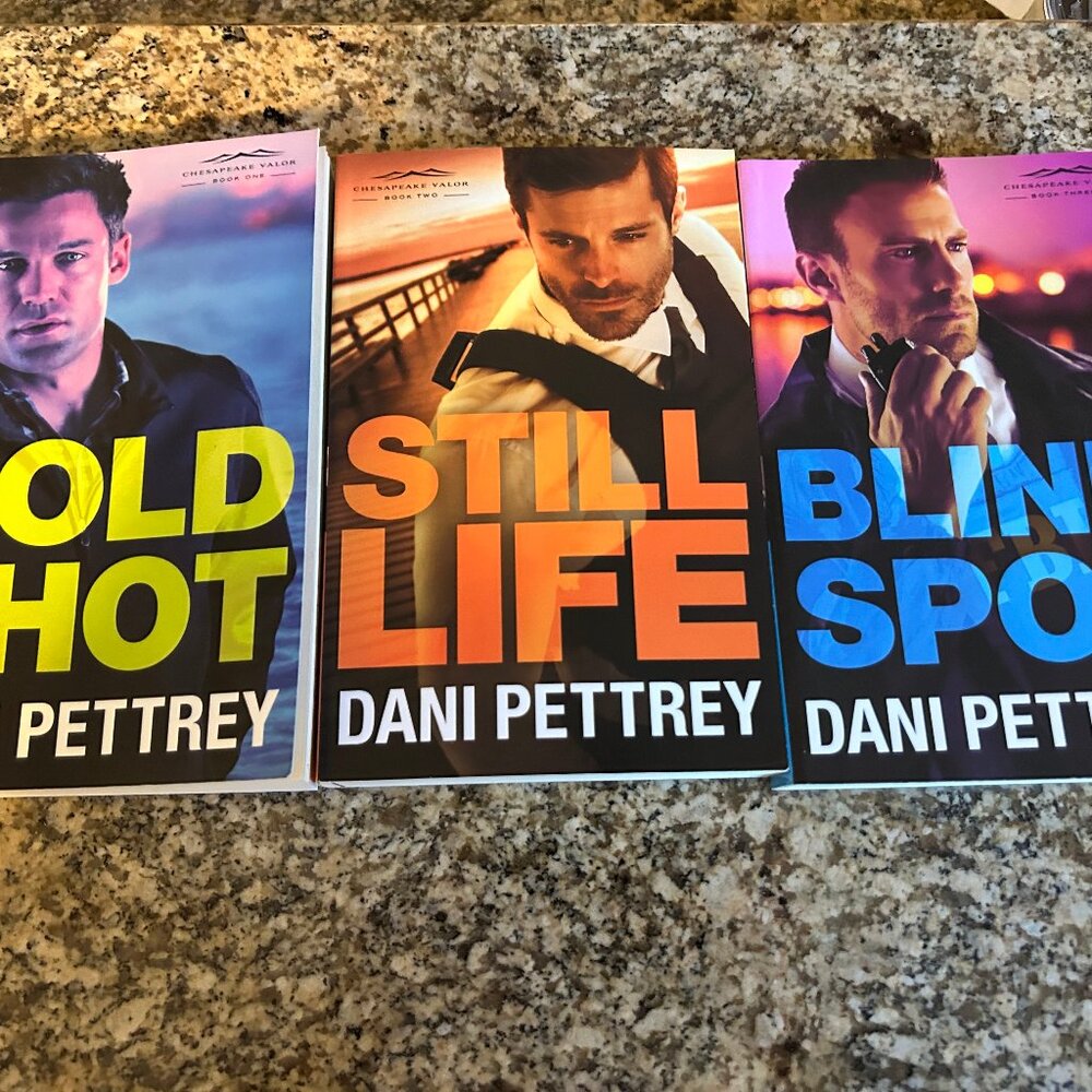 Dani Pettrey Books: Cold Shot, Still Life, BLind Spot